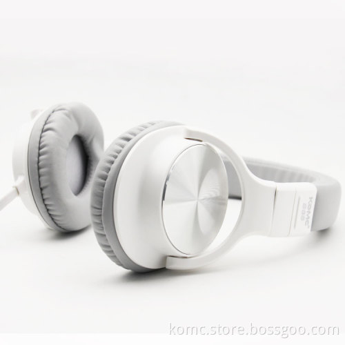 Over-Ear Wired Stereo Earphones/ Headphones for PC MP3 MP4 mobilephone